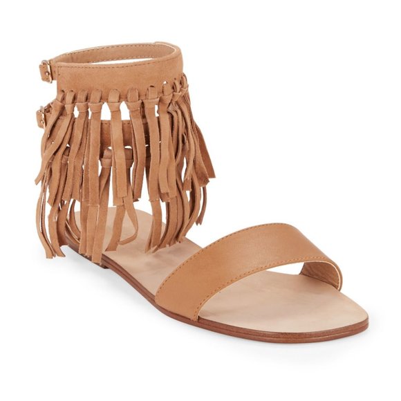 Splendid Shoes - Splendid Anthropologie Taryn Fringe Sandal 7.5 NIB